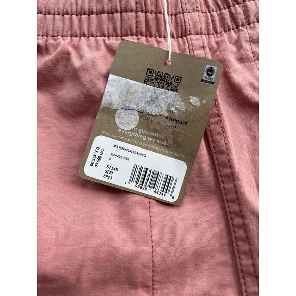 Patagonia Men's Funhoggers Shorts Sunfade Pink NWT Small - Picture 2 of 6